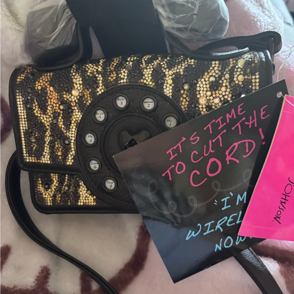 Betsey Johnson Retro Telephone Handset 
New With Tags - Picture 6 of 6